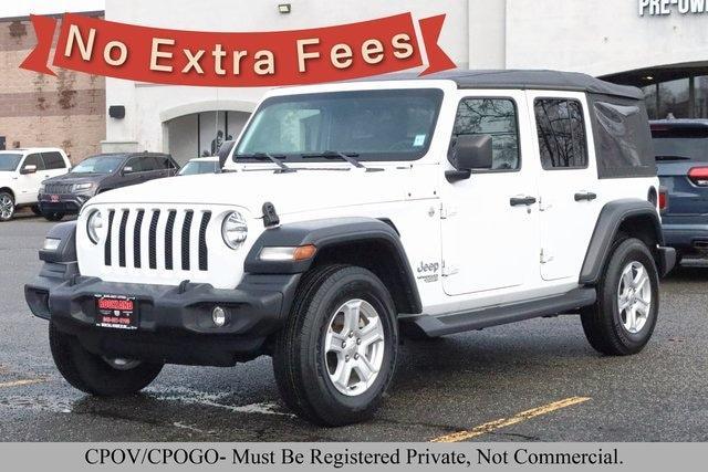 used 2020 Jeep Wrangler Unlimited car, priced at $29,912