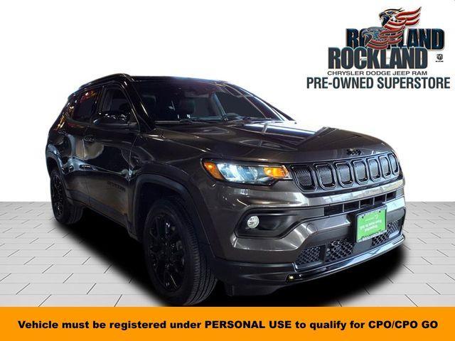 used 2022 Jeep Compass car, priced at $21,632