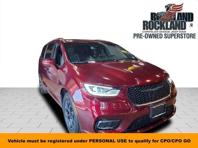 used 2021 Chrysler Pacifica Hybrid car, priced at $27,200