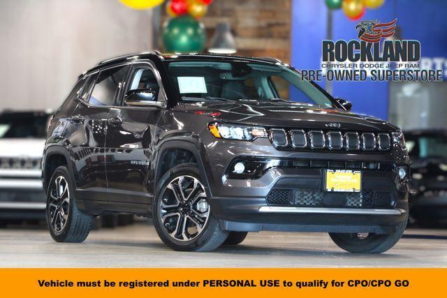 used 2022 Jeep Compass car, priced at $21,674