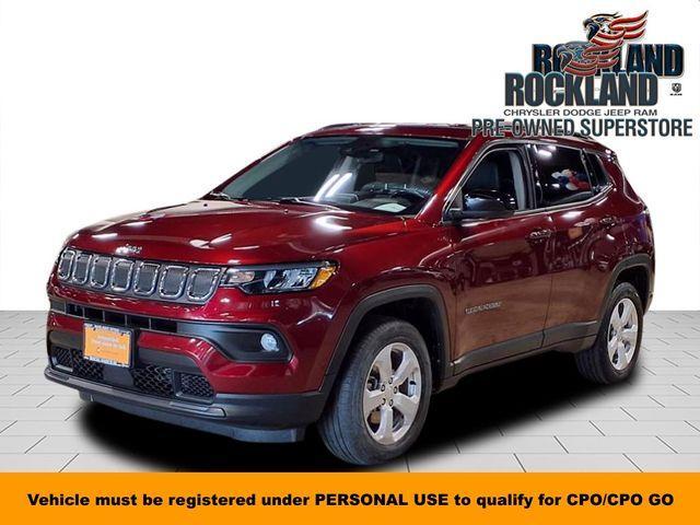used 2022 Jeep Compass car, priced at $22,900