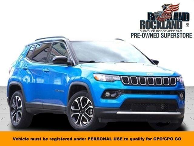 used 2023 Jeep Compass car, priced at $27,500