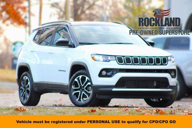 used 2024 Jeep Compass car, priced at $33,500