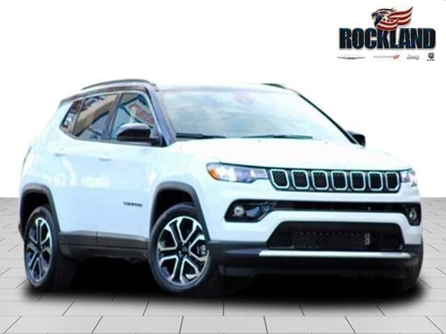 used 2024 Jeep Compass car, priced at $30,100