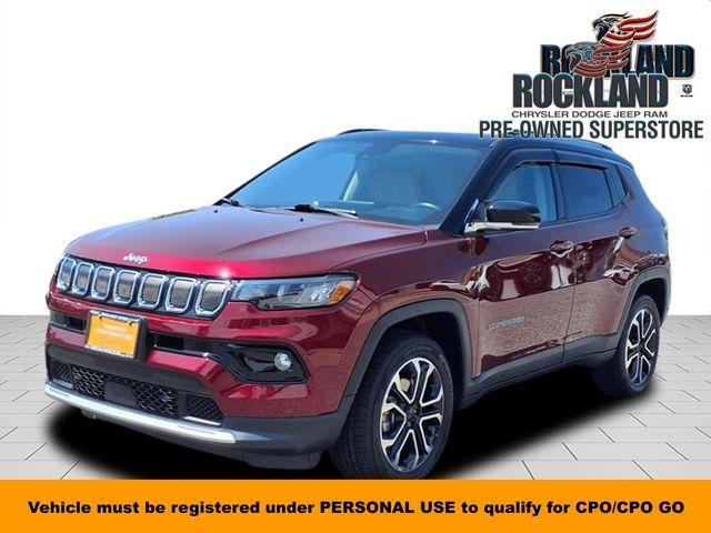 used 2022 Jeep Compass car, priced at $23,689