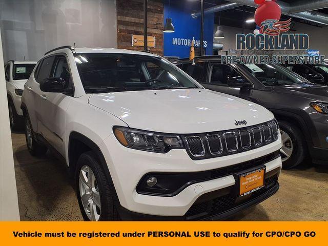 used 2022 Jeep Compass car, priced at $22,400