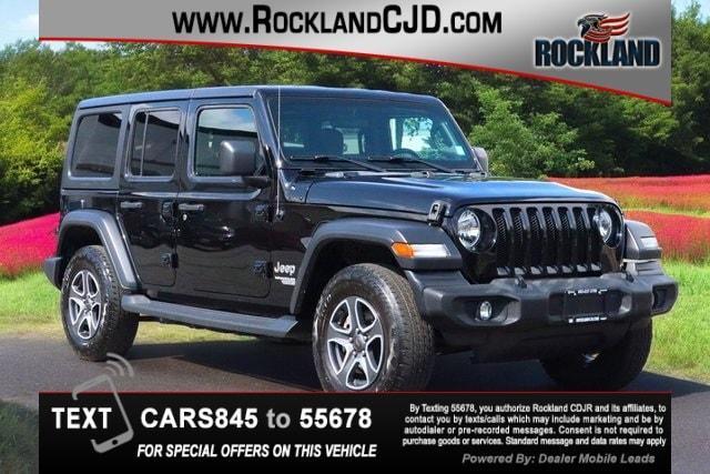 used 2020 Jeep Wrangler Unlimited car, priced at $29,574