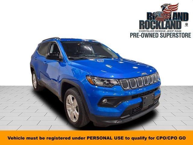 used 2022 Jeep Compass car, priced at $21,500