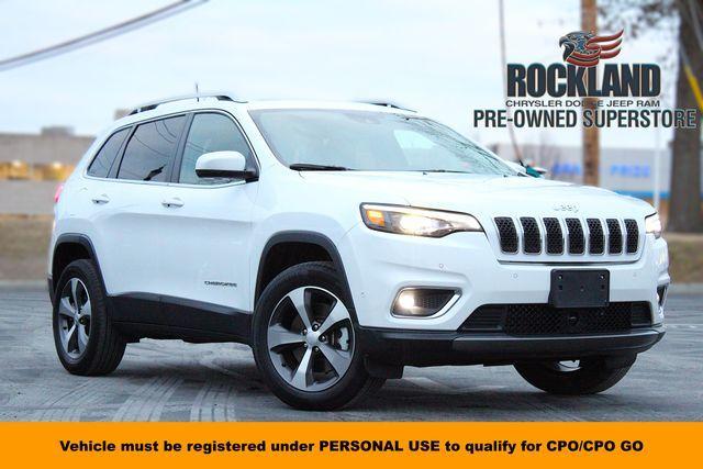 used 2021 Jeep Cherokee car, priced at $27,400