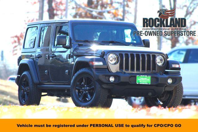 used 2021 Jeep Wrangler Unlimited car, priced at $27,983