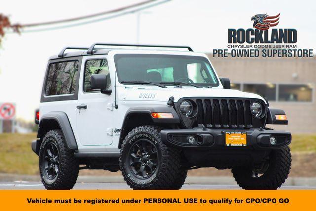 used 2021 Jeep Wrangler car, priced at $28,900