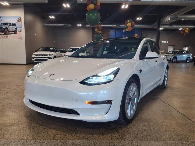 used 2022 Tesla Model 3 car, priced at $23,993
