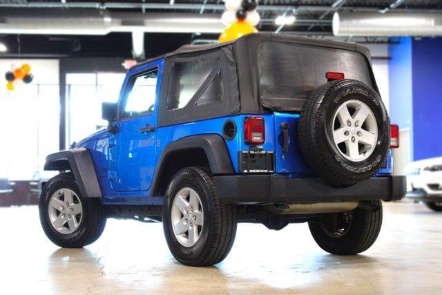 used 2015 Jeep Wrangler car, priced at $14,500