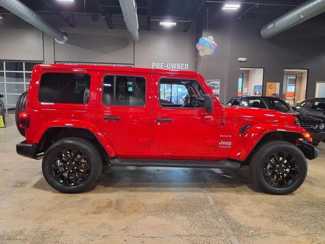 used 2022 Jeep Wrangler Unlimited 4xe car, priced at $35,084
