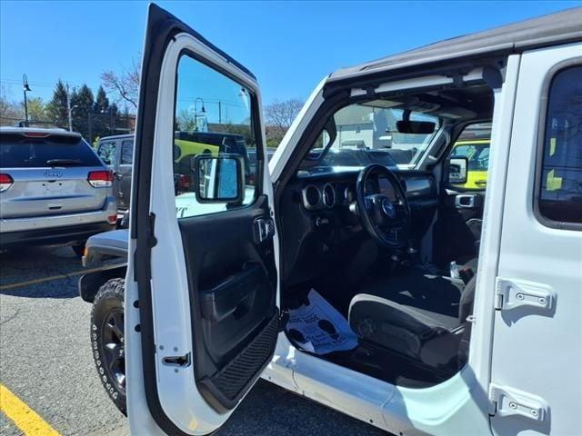 used 2021 Jeep Wrangler Unlimited car, priced at $33,500