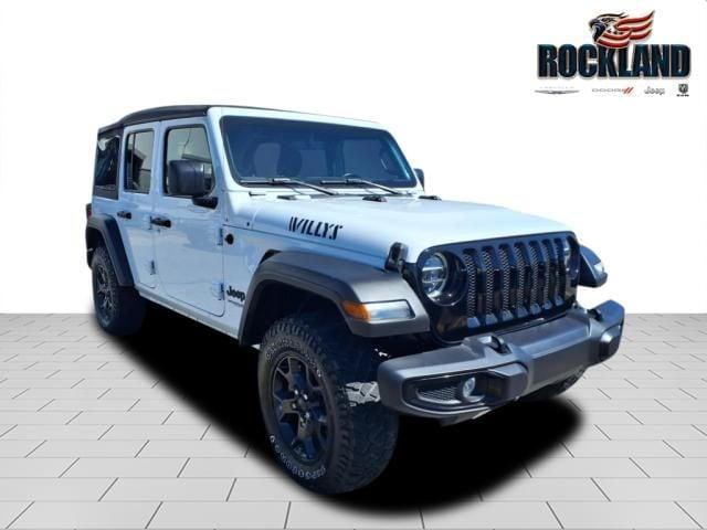used 2021 Jeep Wrangler Unlimited car, priced at $33,446