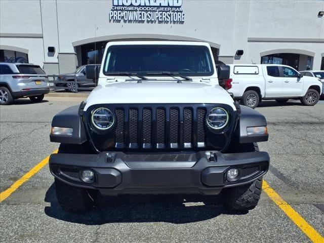 used 2021 Jeep Wrangler Unlimited car, priced at $33,400