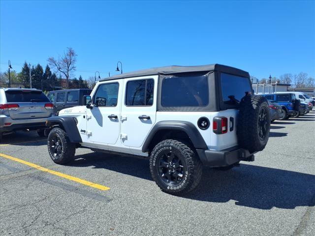 used 2021 Jeep Wrangler Unlimited car, priced at $33,400