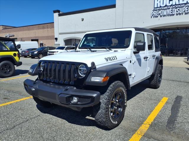 used 2021 Jeep Wrangler Unlimited car, priced at $33,400