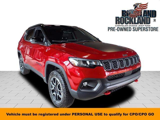 used 2024 Jeep Compass car, priced at $25,686
