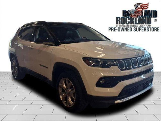 used 2022 Jeep Compass car, priced at $25,600