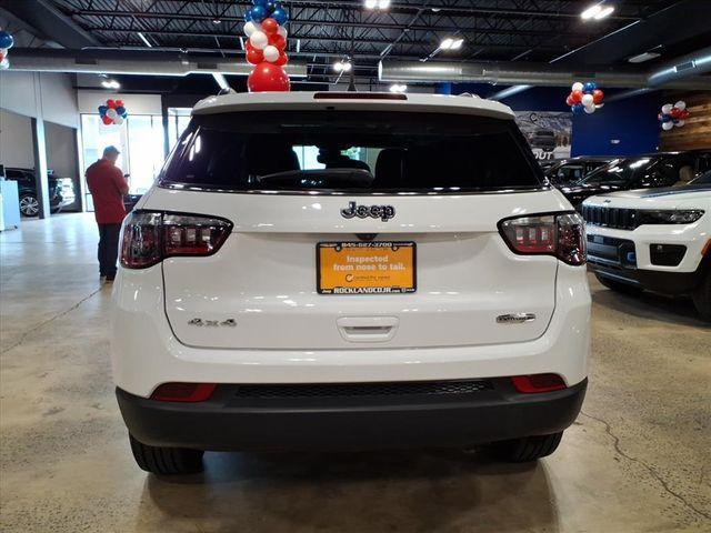 used 2022 Jeep Compass car, priced at $22,600
