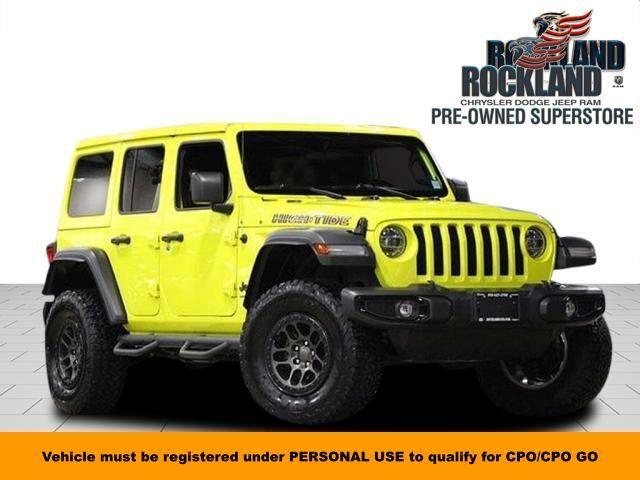 used 2022 Jeep Wrangler Unlimited car, priced at $34,625