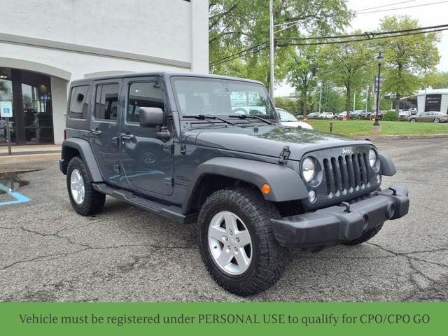 used 2016 Jeep Wrangler Unlimited car, priced at $18,800