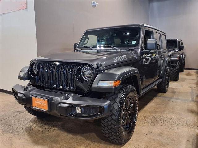 used 2021 Jeep Wrangler Unlimited car, priced at $28,945