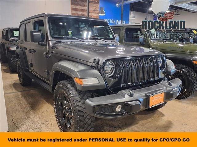 used 2021 Jeep Wrangler Unlimited car, priced at $28,945