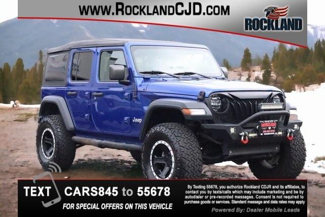 used 2019 Jeep Wrangler Unlimited car, priced at $30,987