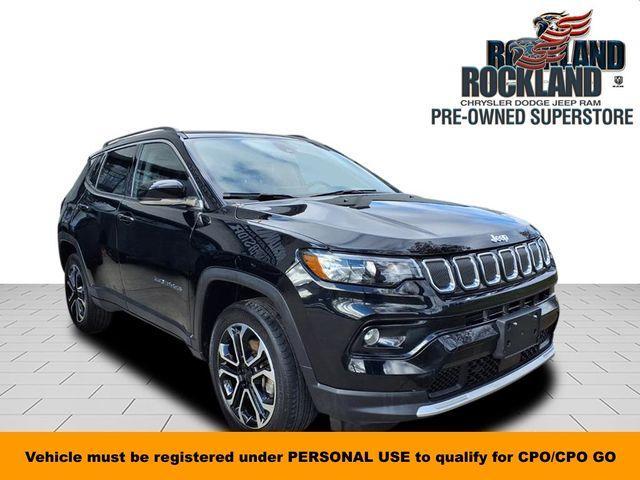 used 2022 Jeep Compass car, priced at $21,500