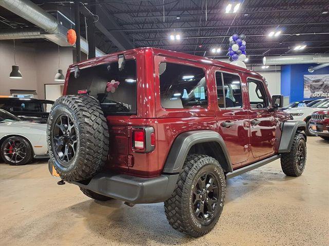 used 2021 Jeep Wrangler Unlimited car, priced at $29,984
