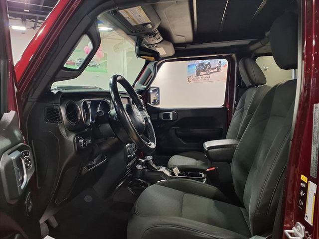 used 2021 Jeep Wrangler Unlimited car, priced at $29,984