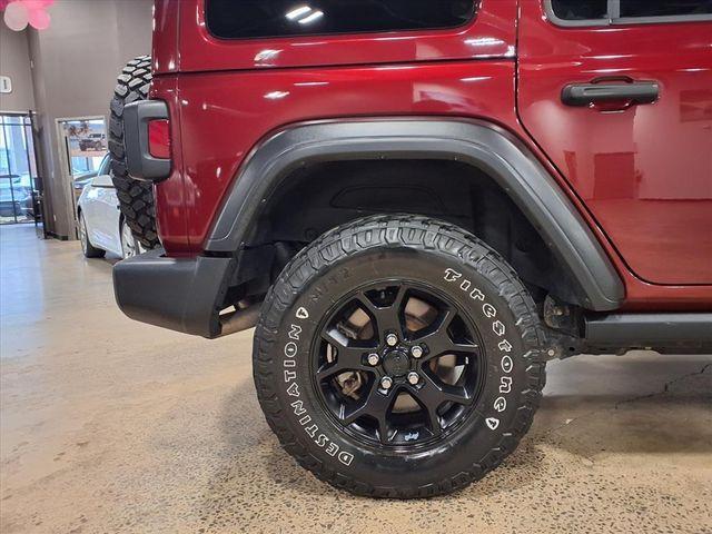 used 2021 Jeep Wrangler Unlimited car, priced at $29,984
