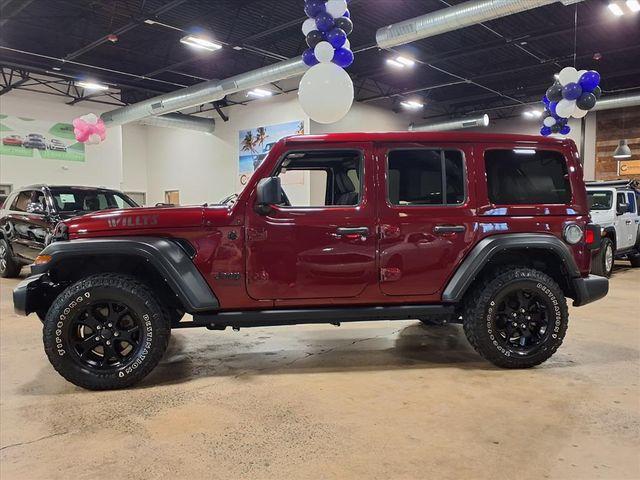 used 2021 Jeep Wrangler Unlimited car, priced at $29,984