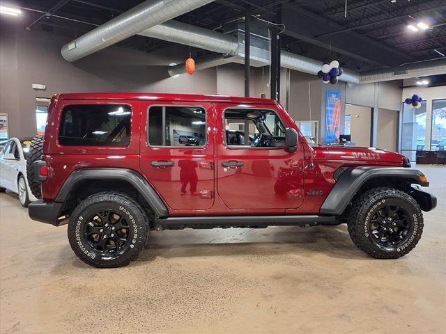 used 2021 Jeep Wrangler Unlimited car, priced at $29,984