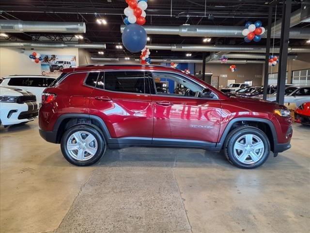 used 2022 Jeep Compass car, priced at $22,124