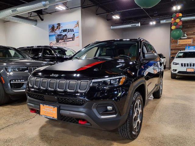 used 2022 Jeep Compass car, priced at $22,757