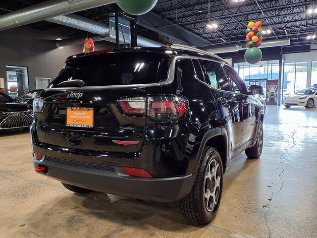 used 2022 Jeep Compass car, priced at $22,757