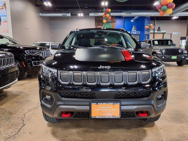 used 2022 Jeep Compass car, priced at $22,757