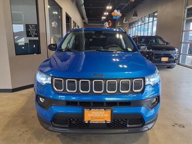 used 2022 Jeep Compass car, priced at $22,000