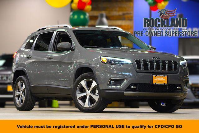 used 2021 Jeep Cherokee car, priced at $22,300