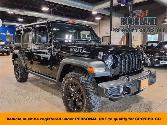 used 2023 Jeep Wrangler car, priced at $31,241