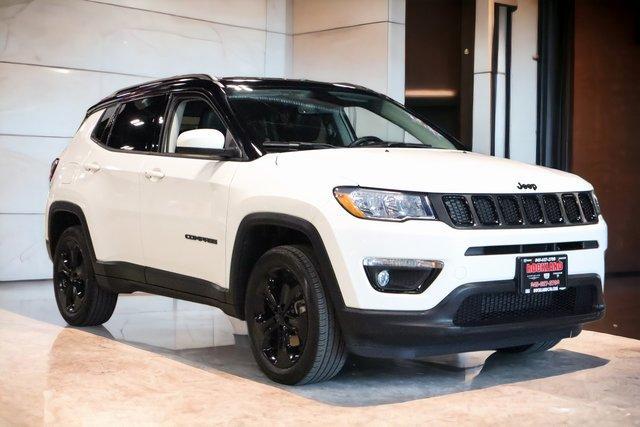 used 2021 Jeep Compass car, priced at $21,350