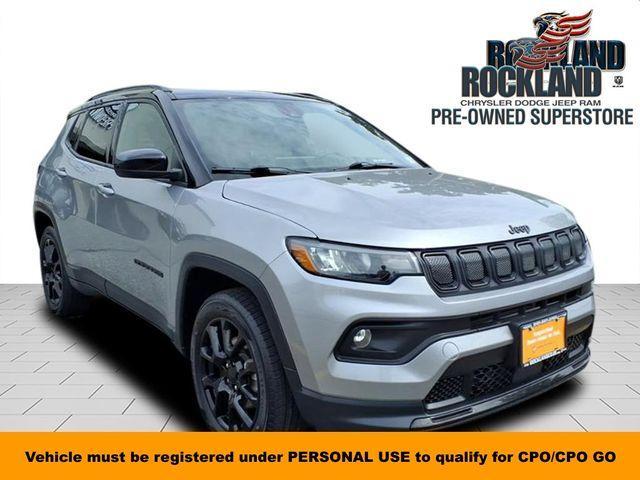 used 2022 Jeep Compass car, priced at $22,266