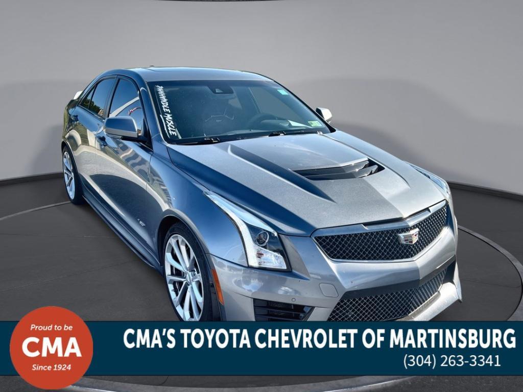 used 2018 Cadillac ATS-V car, priced at $35,500