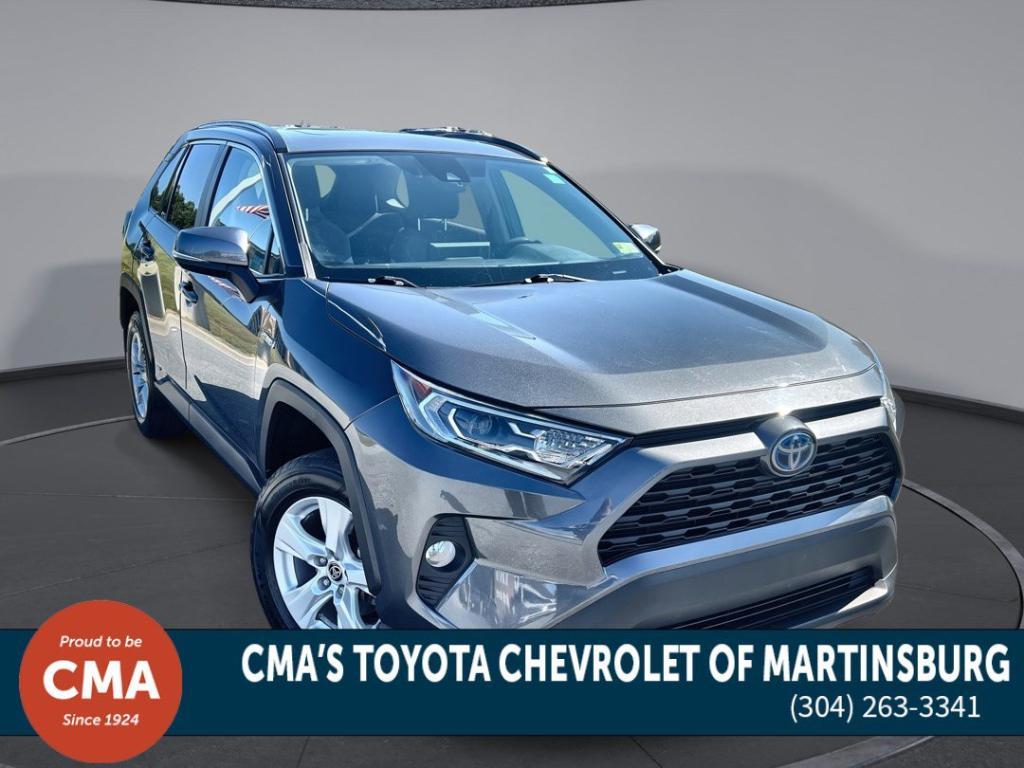 used 2021 Toyota RAV4 Hybrid car, priced at $19,800