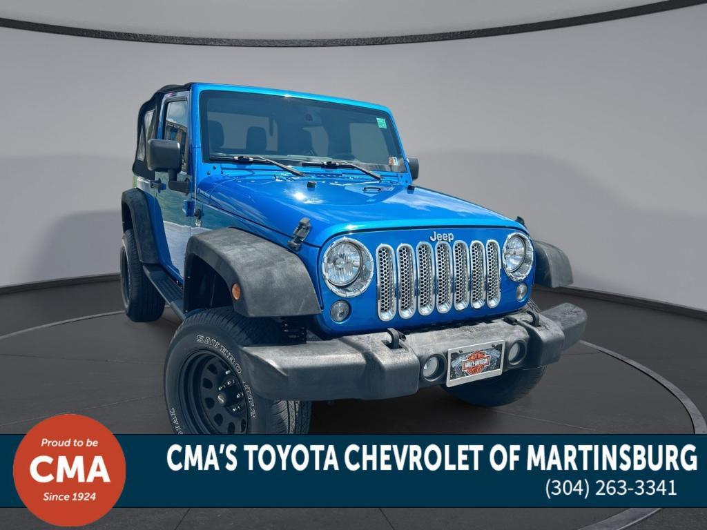 used 2016 Jeep Wrangler car, priced at $16,500