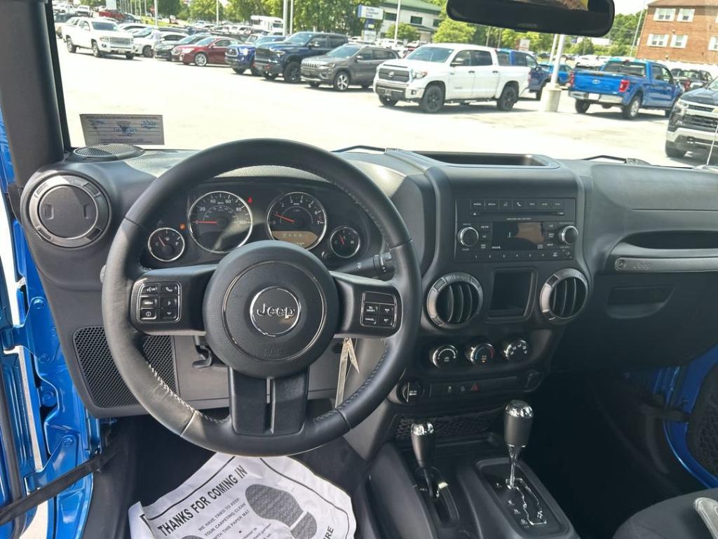 used 2016 Jeep Wrangler car, priced at $16,500